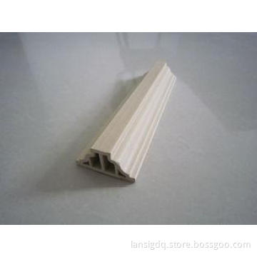 Hollow Wood Plastic Composite Glazing Bead / Glazing Bar Fo